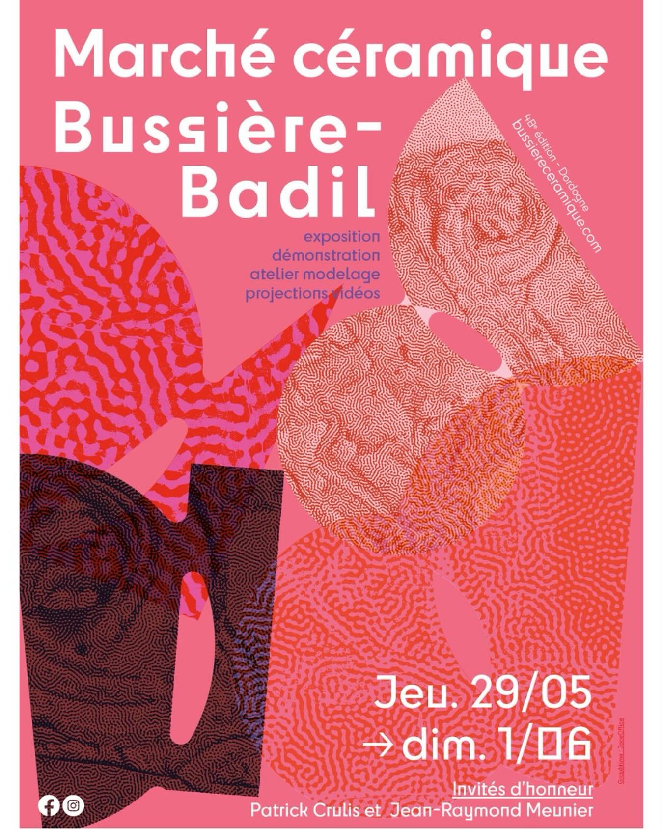 Marché Céramique de Bussière-Badil 