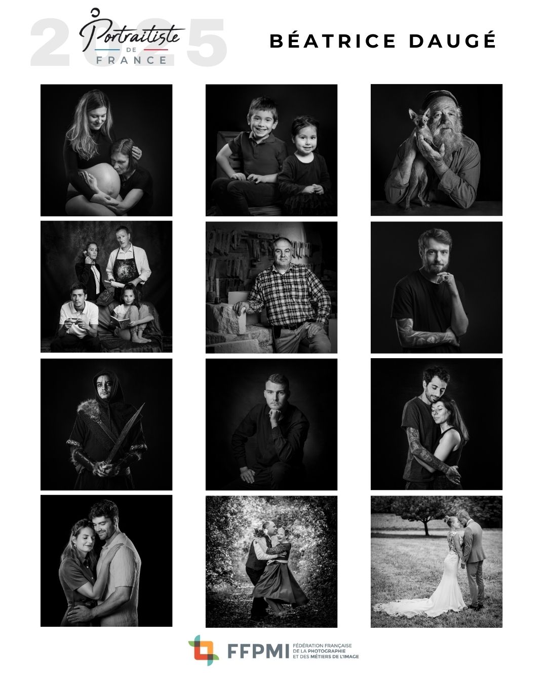 Titre Portraitiste de France 2025