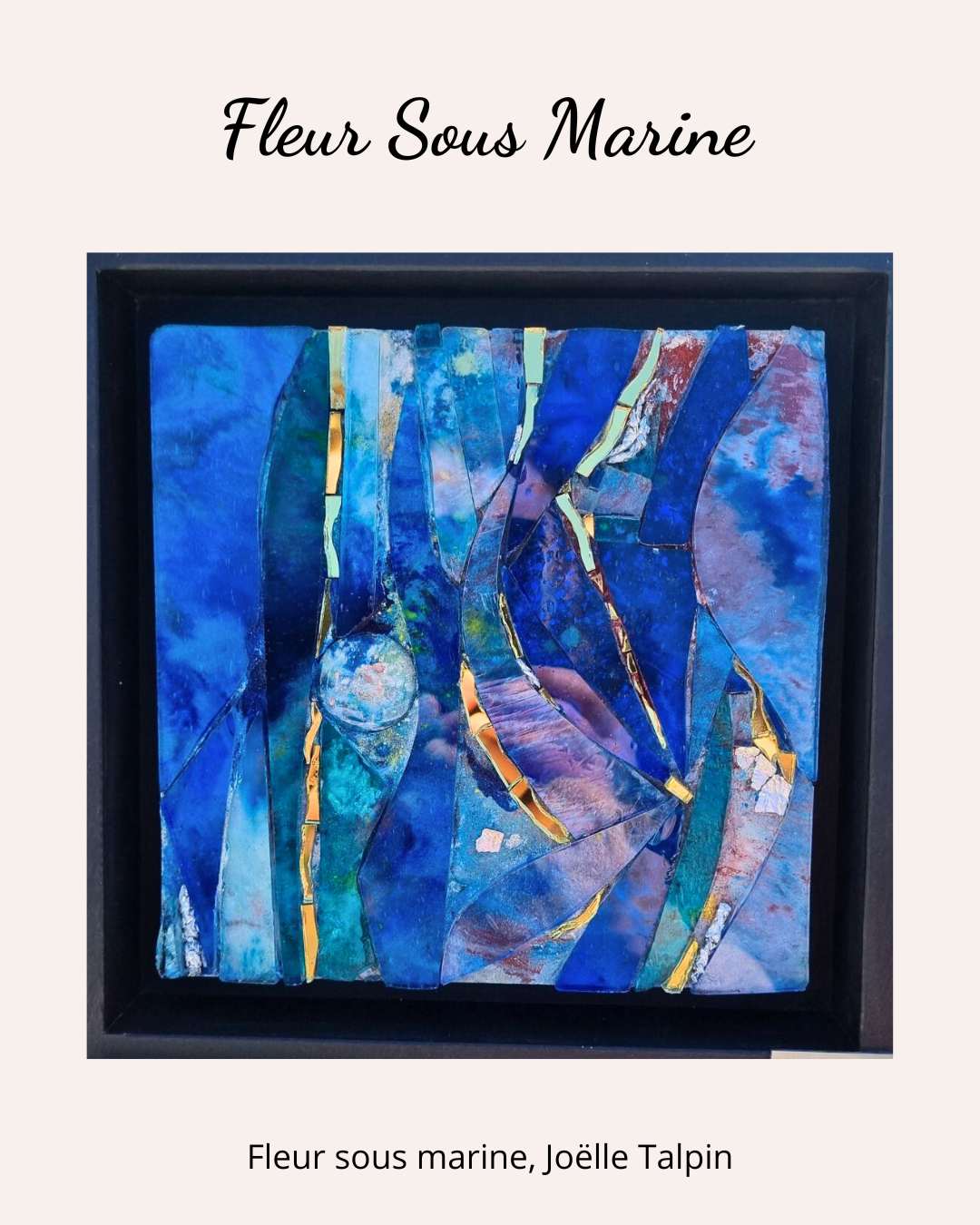 Tableau Mosaïque contemporaine 
