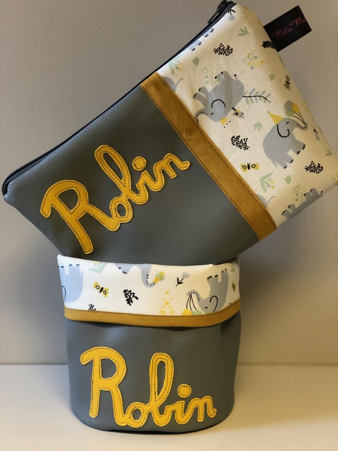 Ensemble trousse et pochon