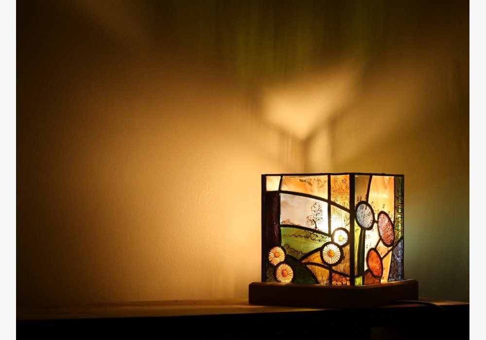 Lampe Fleurs