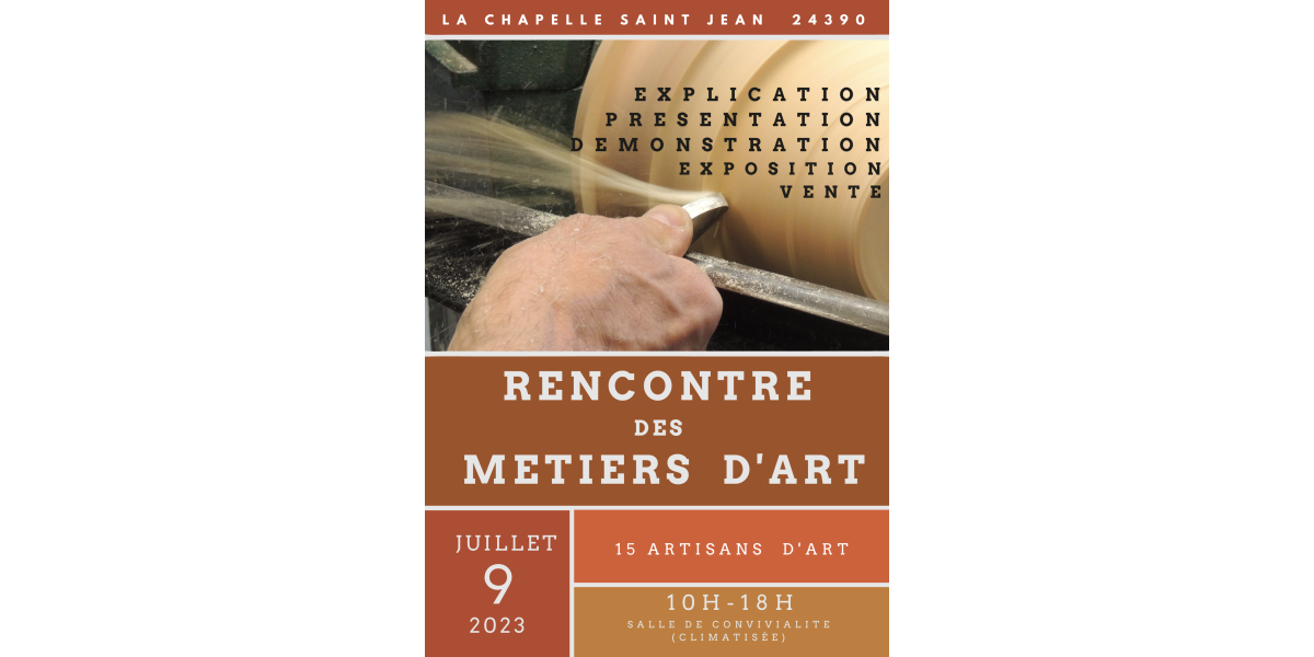 Rencontre des métiers d’art 