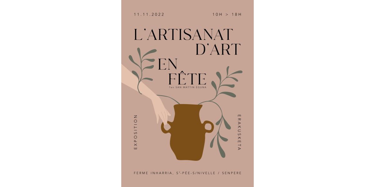 L’artisanat d’art en fête à la ferme INHARRIA à SAN MATTIN EGUNA