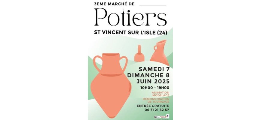 Appel à candidatures marché de potiers