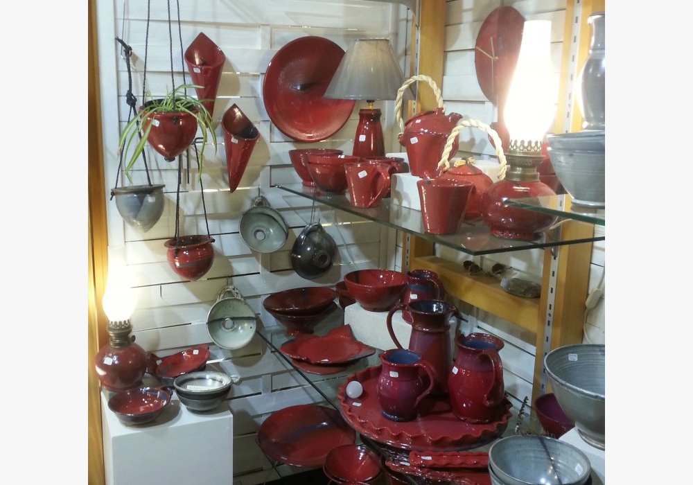 collection céramique rouge