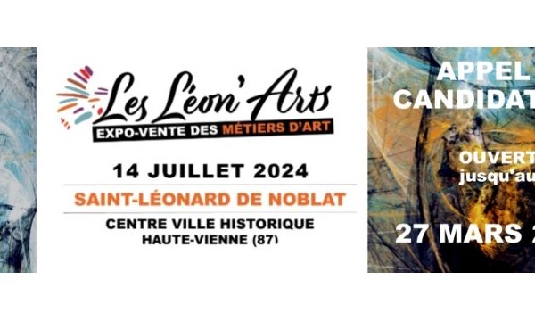 LÉON’ARTS - expo-vente 2024