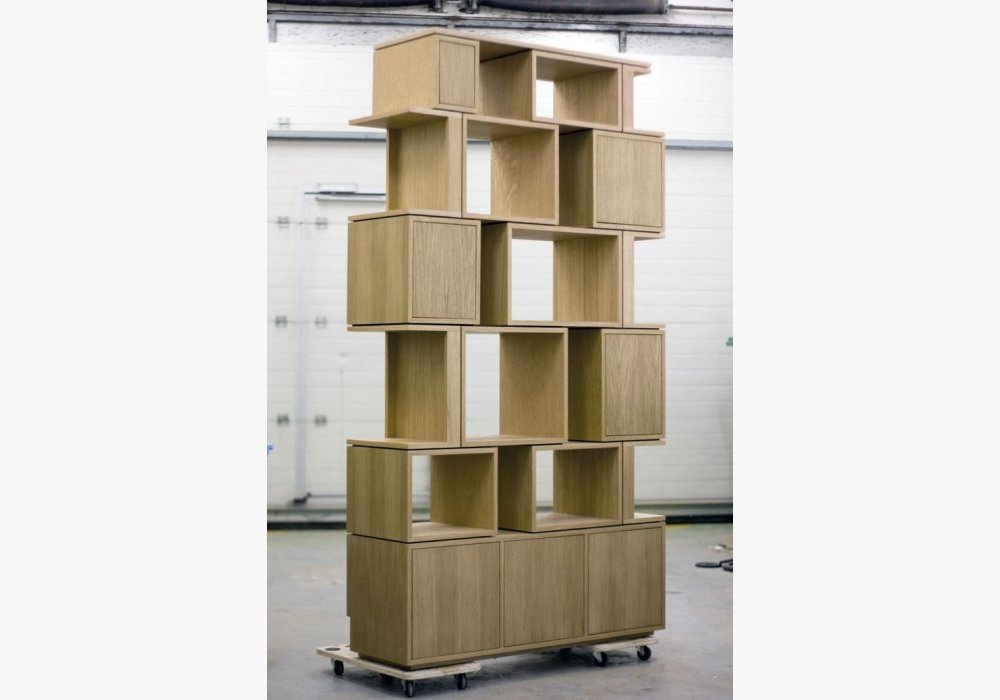 Bibliothèque en chêne 