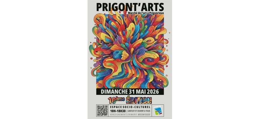 Appel à candidature - Prigont’Arts 2026