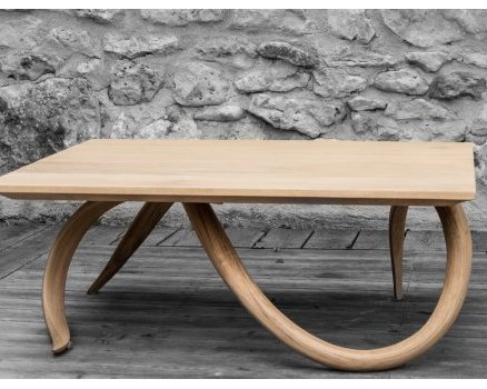Table basse chêne massif
