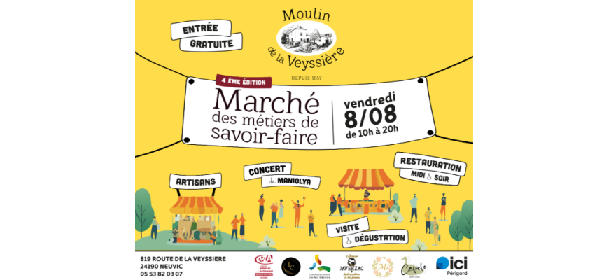 Marché des métiers de savoir-faire. 