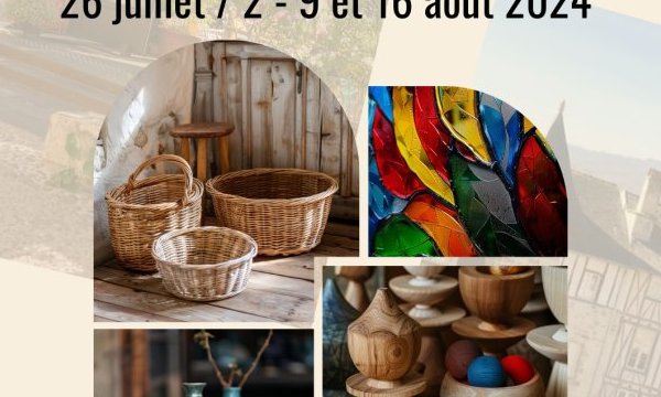 Marchés d’artisans d’art et d’artistes 