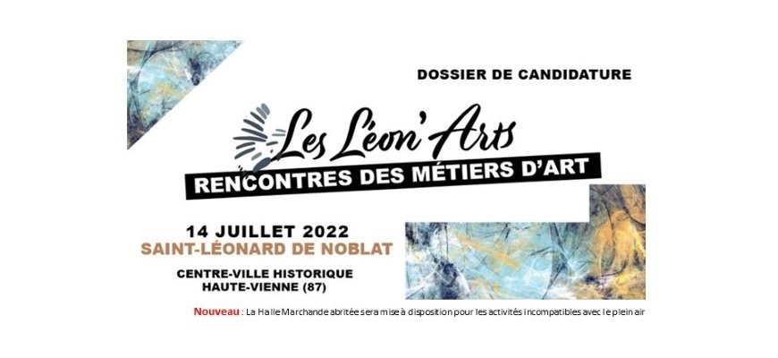 Léon’Arts rencontres métiers d’art