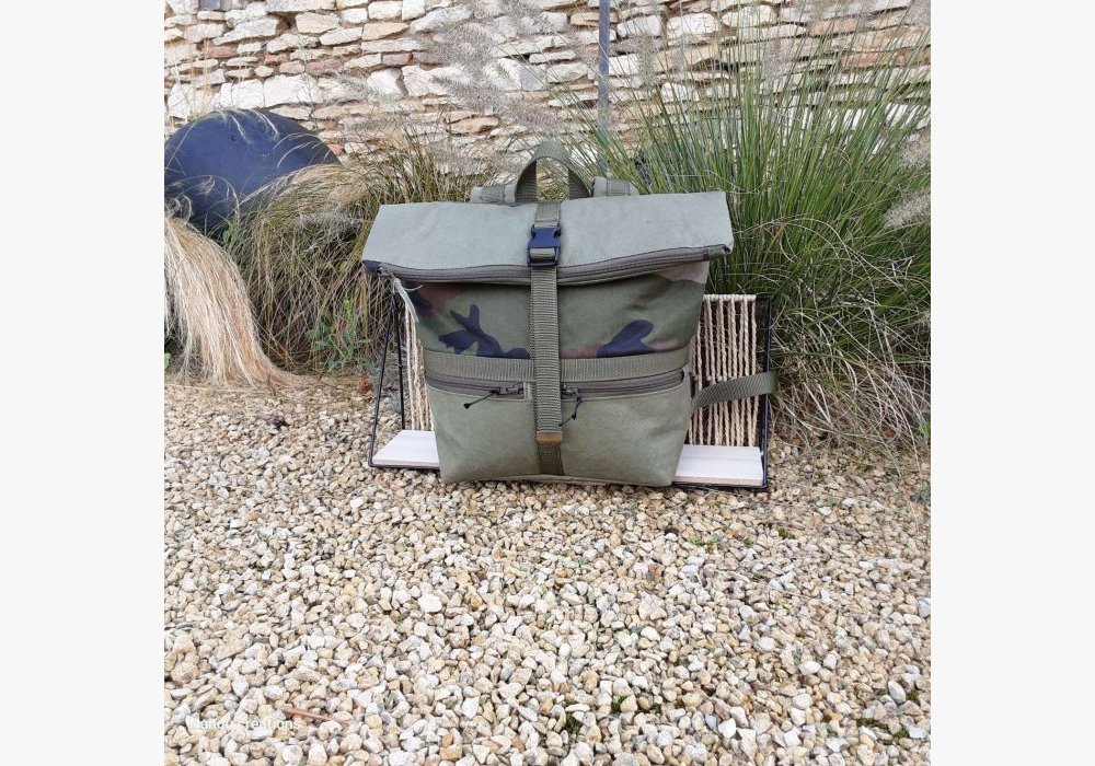 Sac à dos upcyclé