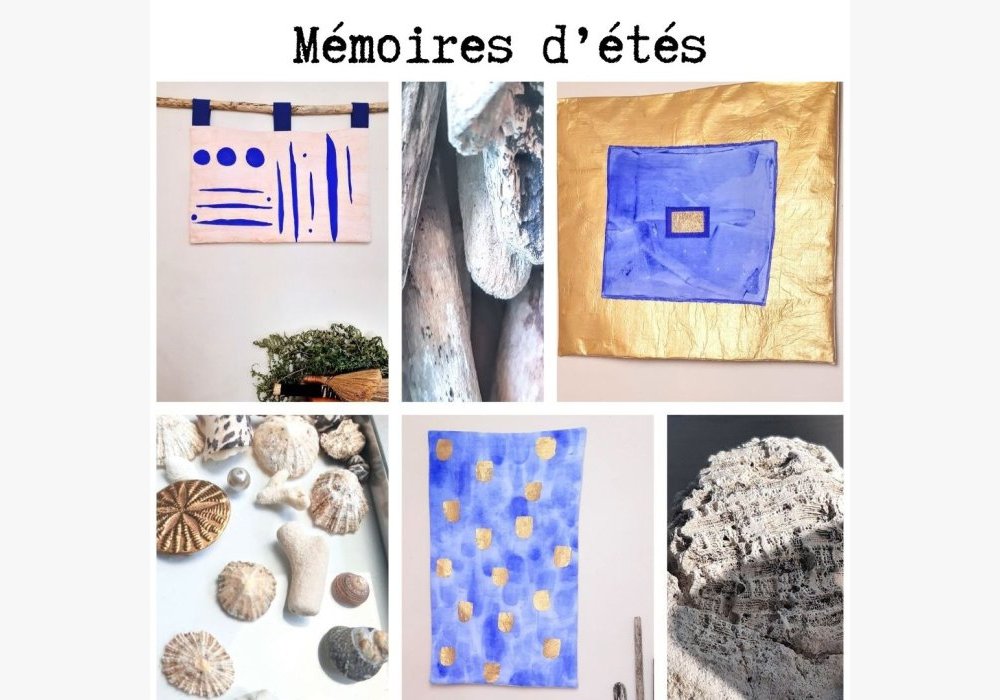 Collection mémoires d’étés- Décorations et suspensions murales en tissu