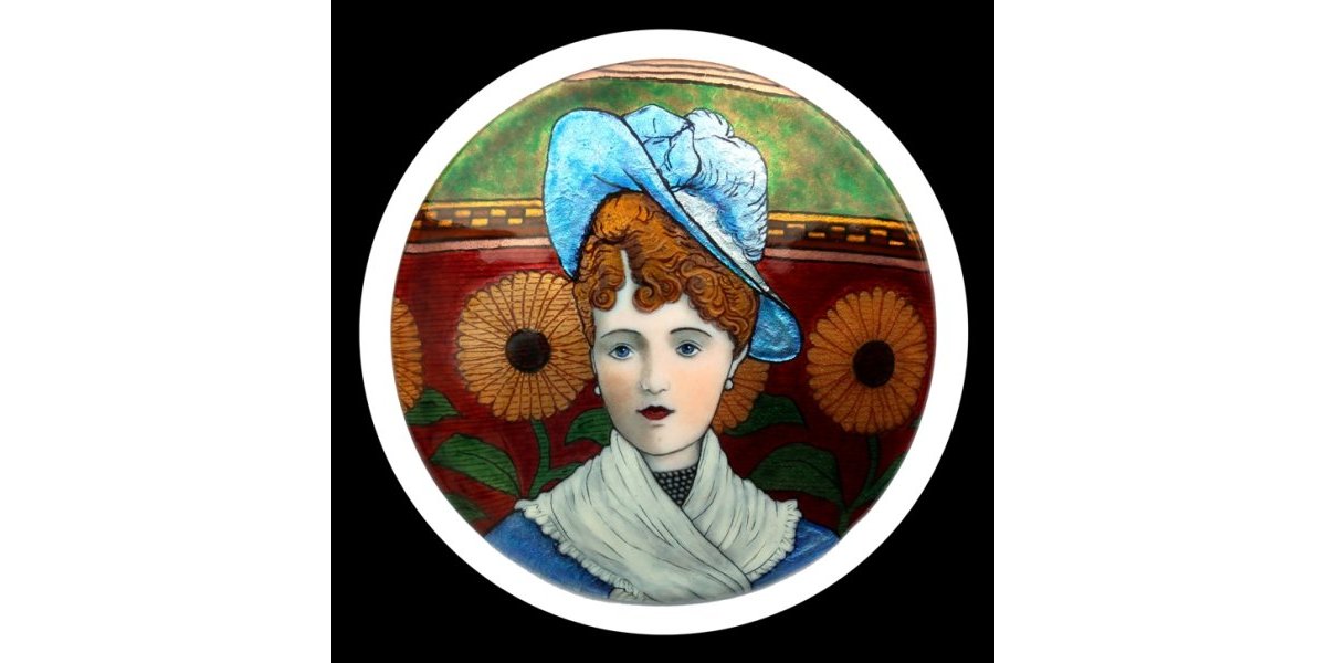 Tableau « Femme au chapeau à la plume »