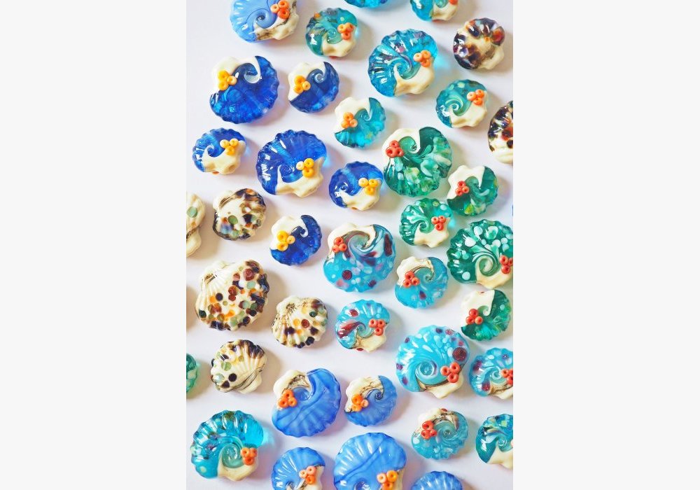 Perles coquillages