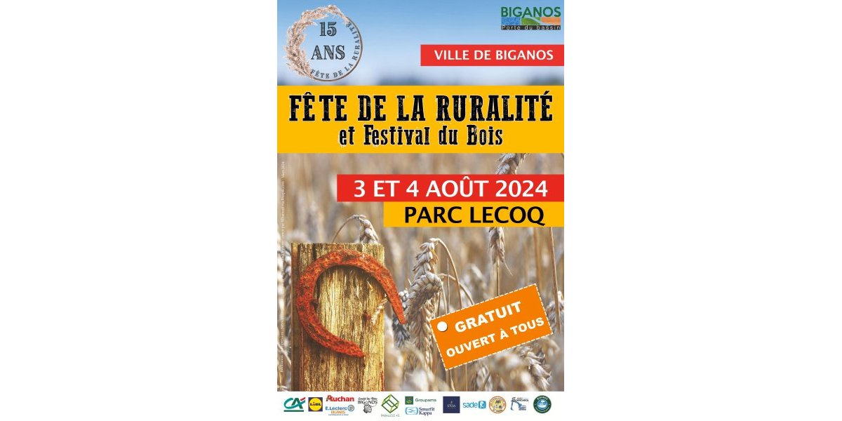Fête de la Ruralité et Festival du Bois 2024