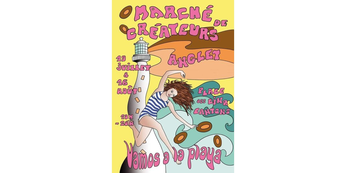 Vamos à la playa, Marché des créateurs