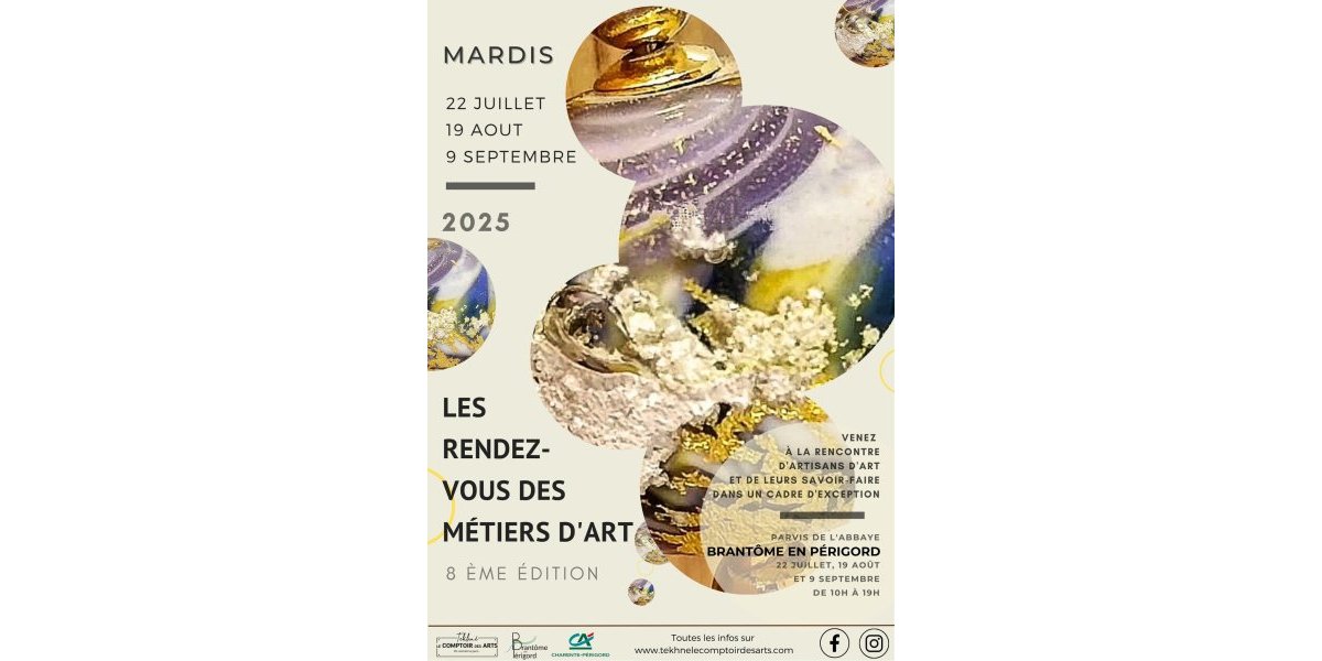 Rendez-vous des Métiers d’Art. 
