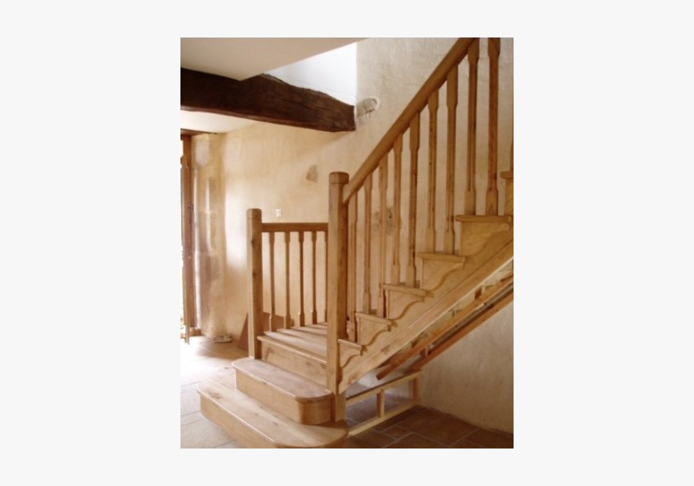 Sunman carpentry - détail d’escalier