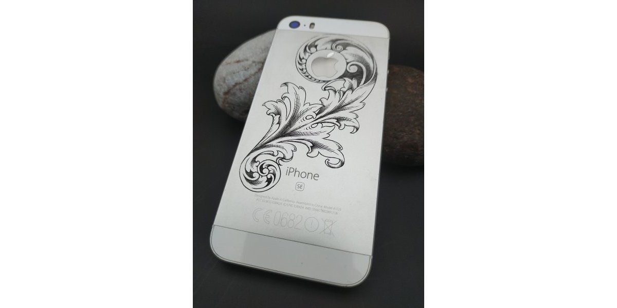 gravure style renaissance sur Iphone