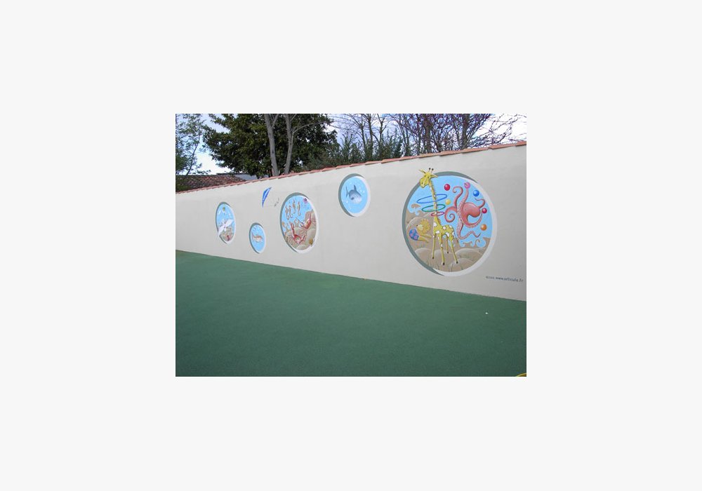 Décor pour crèche L’Ilot Z’Enfants