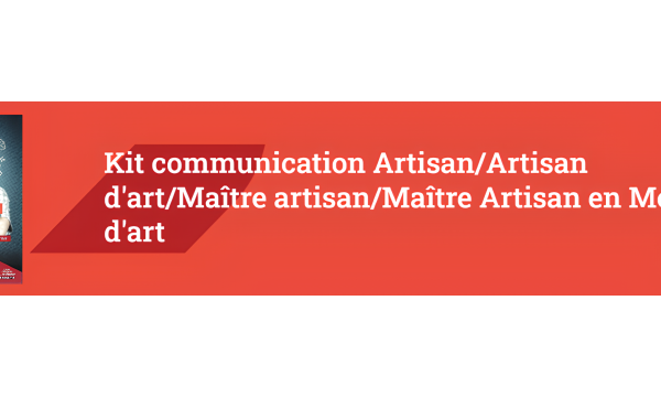 Déclinaisons du kit pour la filière Métiers d’Art