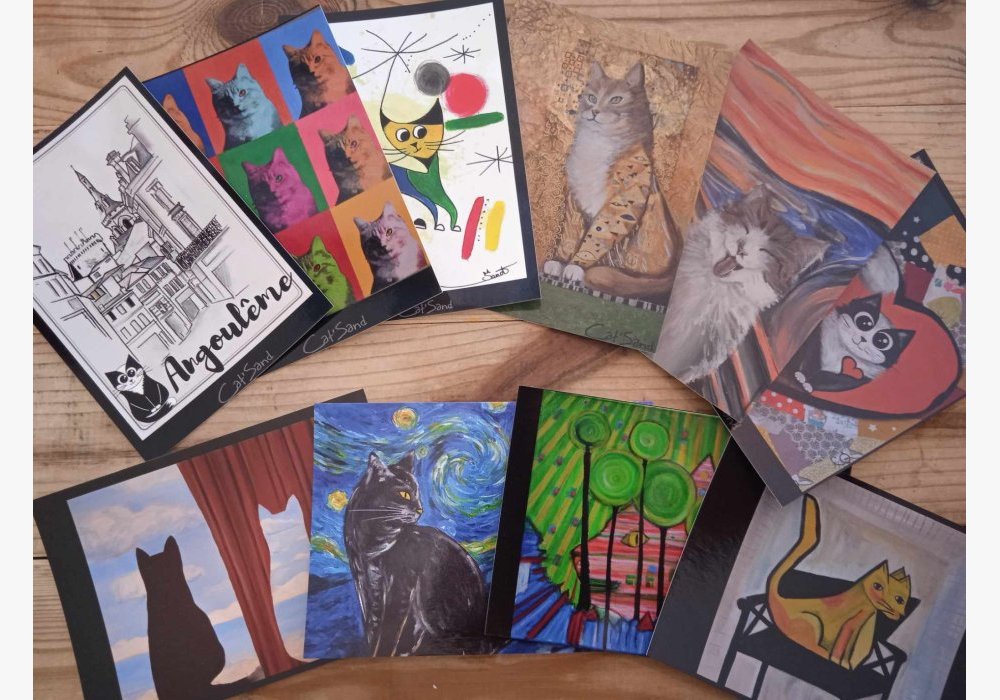 Cartes postales (d’après tableaux )