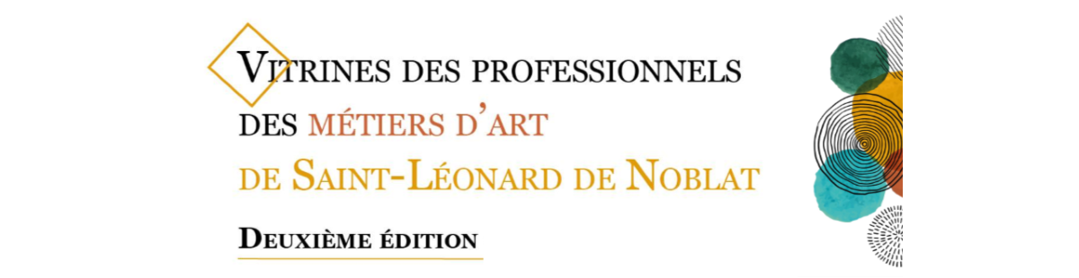 Vitrines métiers d’art - 2ème édition 