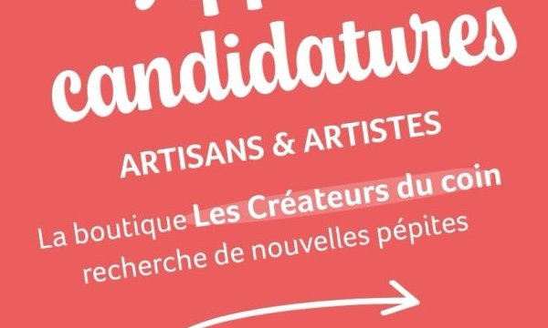Appel à candidatures boutique collective