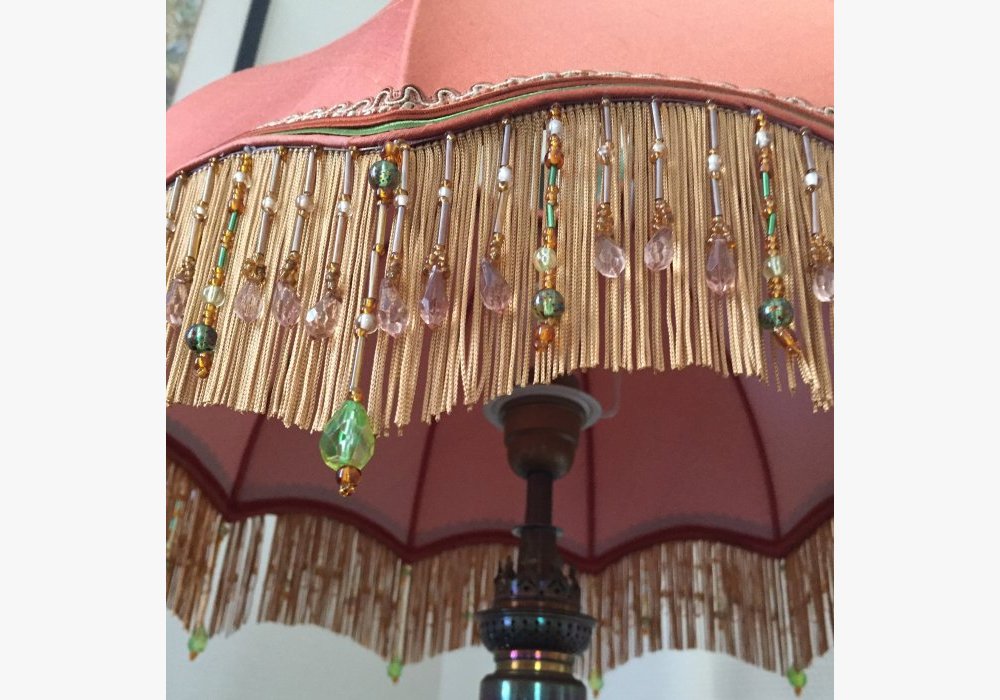 soie franges et perles...