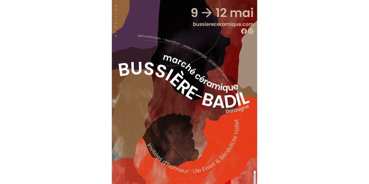 Marché Céramique de Bussière-Badil 2024