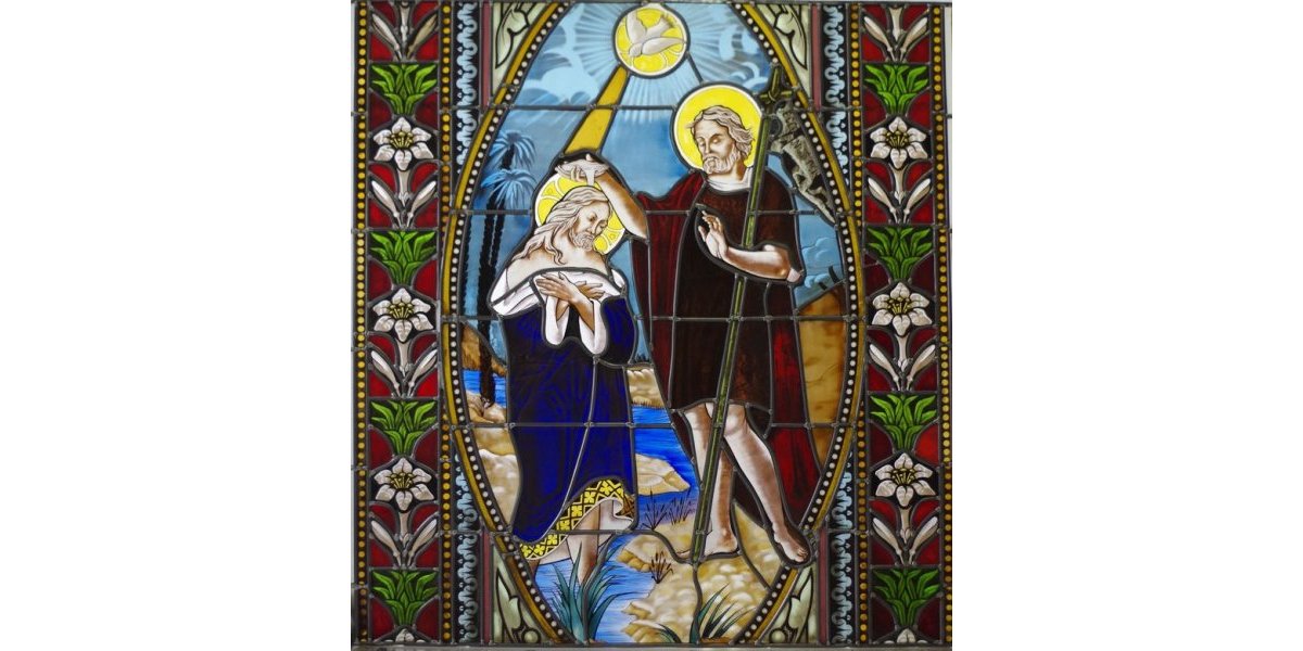 Religieux. Peintures refaites, plombs changés