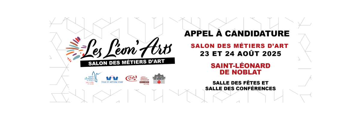 LÉON’ARTS - 1er salon Métiers d’Art