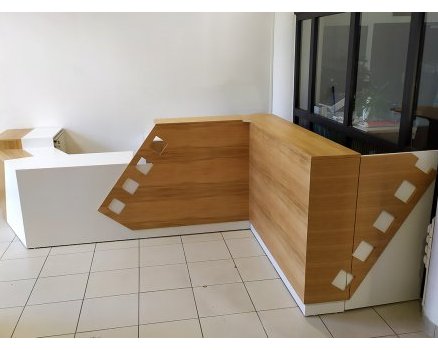 Comptoir d’accueil d’un cinéma
