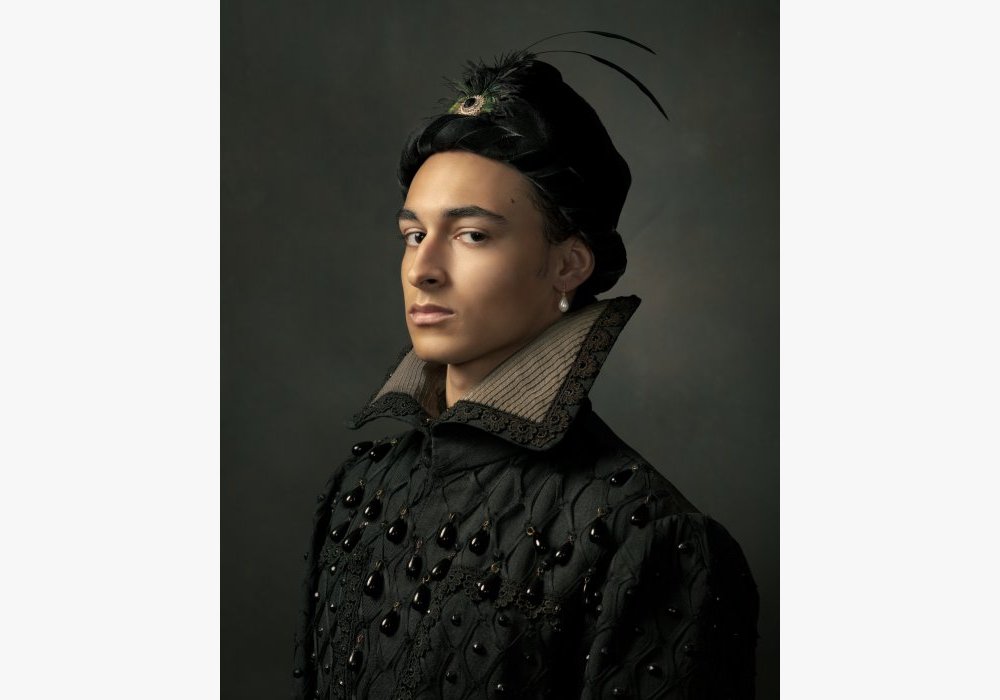 Création pour le photographe d’art Patrick Bosc, acteur Jaheem Grifé 