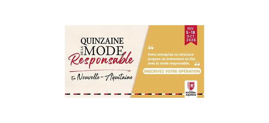 Appel à participation - Quinzaine de la mode responsable 