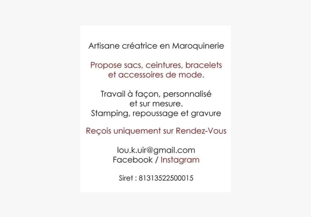 Carte de visite V