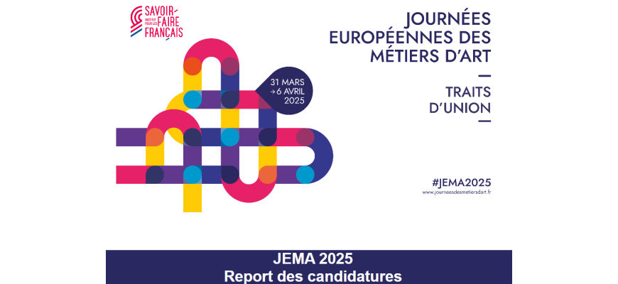 JEMA 2025  Report des candidatures