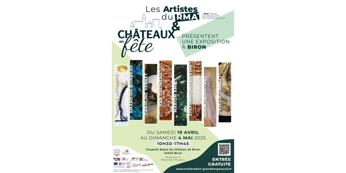 Exposition Chateau en Fete au Chateau de Biron