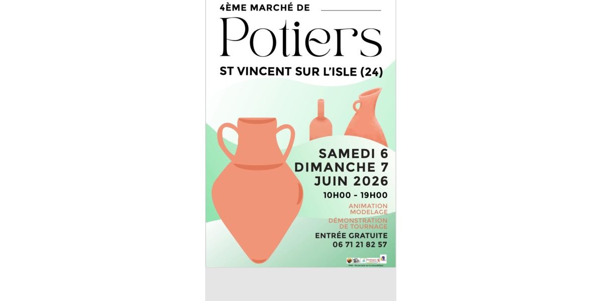 Appel à candidature - 4ème marché de potiers