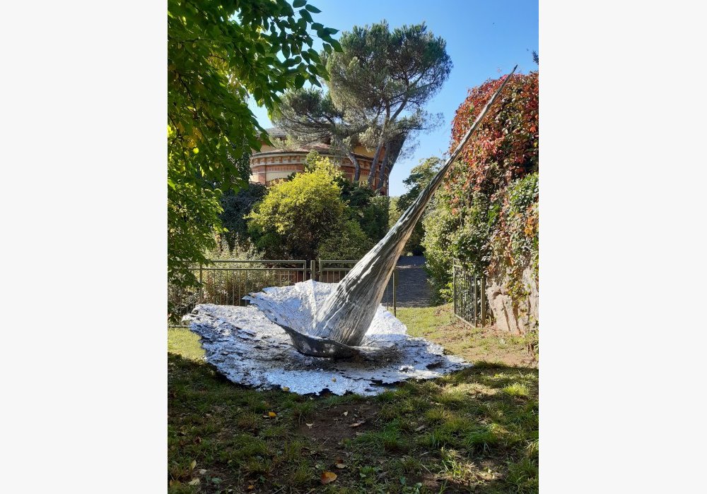 Comète, Hommage à Neowise v.2 - Aluminium, 2020 - 2021