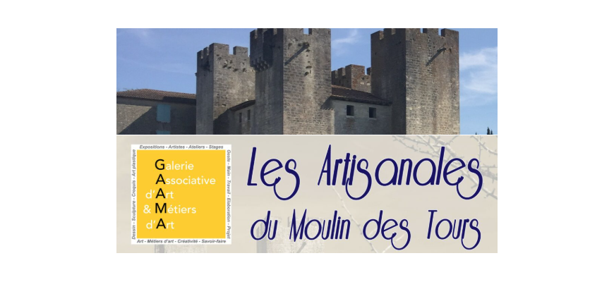 Appel à candidature - Les Artisanales du Moulin des Tours