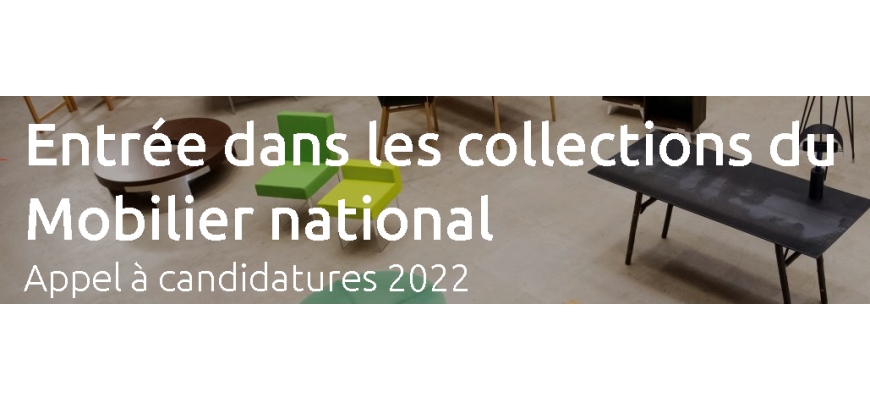 Entrée dans les collections du Mobilier national