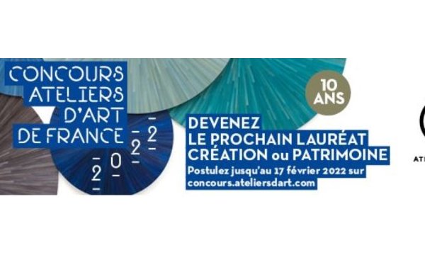 Concours Ateliers d’Art de France 
