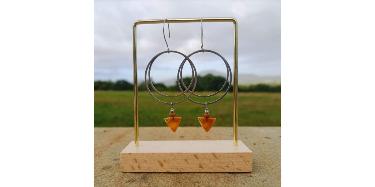 Boucles d’oreilles Pyramyd 