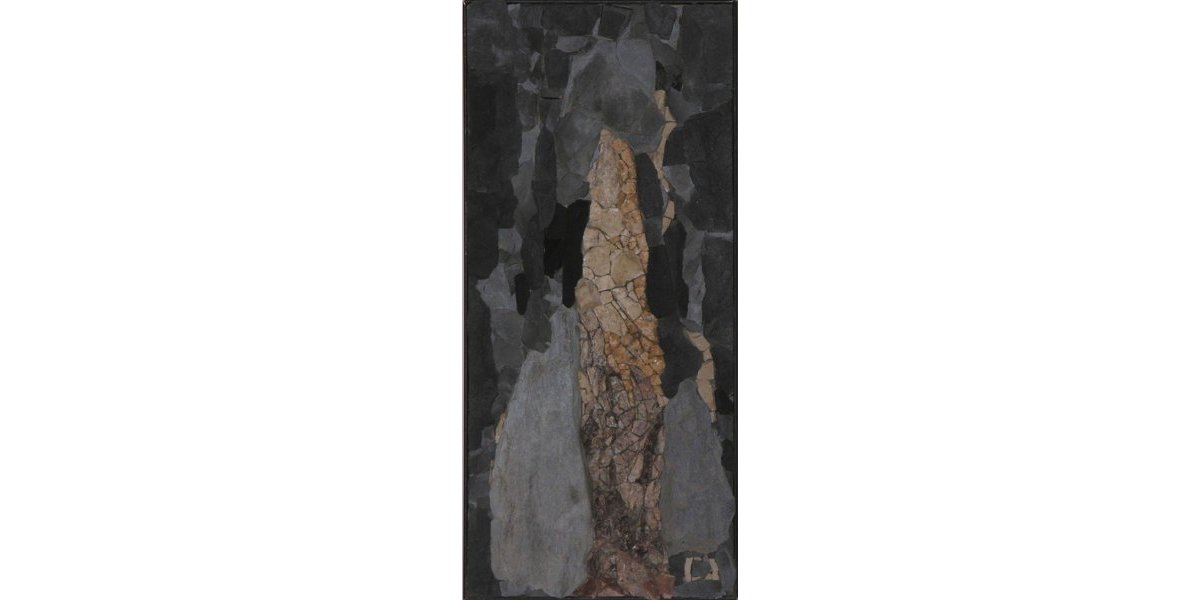 le Passage, mosaïque de marbres, granits et ardoises