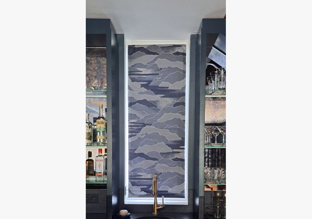 Store bateau, tissu Lelievre