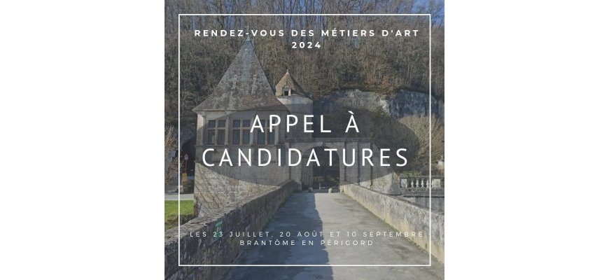 Rendez-vous des métiers d’art 