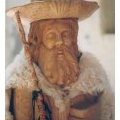 Sculpture  bois Saint Jacques